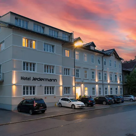 Jedermann Boutiquehotel Mit Stadtgarten Szálloda Salzburg