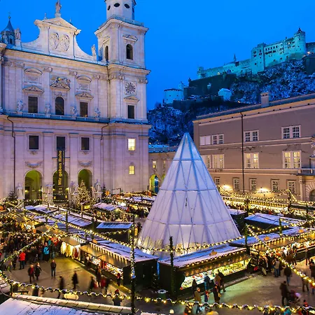 酒店 Jedermann Boutiquehotel Mit Stadtgarten 萨尔茨堡